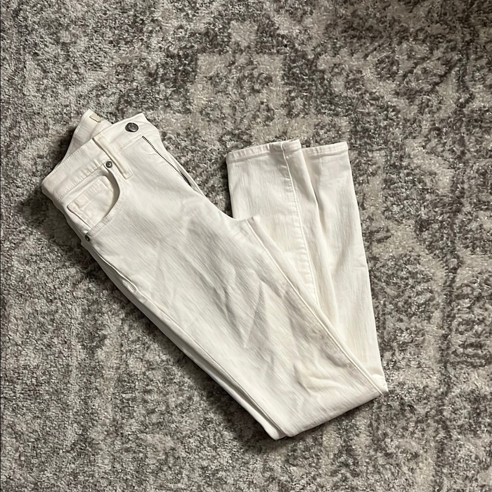 Madewell White Denim Jeans